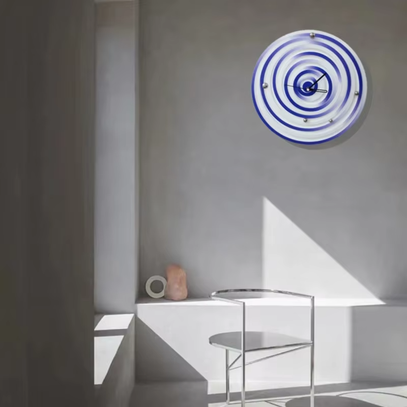 Interior Design Living Room And Kitchen - Klasik Mutfak Duvar Saatleri Kore İç