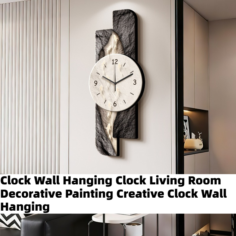 Interior Design Living Room And Kitchen - Ev Tasarımı Duvar Saati Modern Sessiz