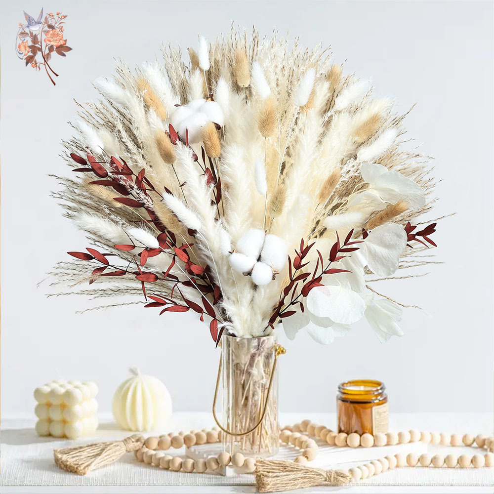 70 adet Kurutulmuş Pampas Çiçe - Dried Pampas Bundle incelemesi ve fiyatı
