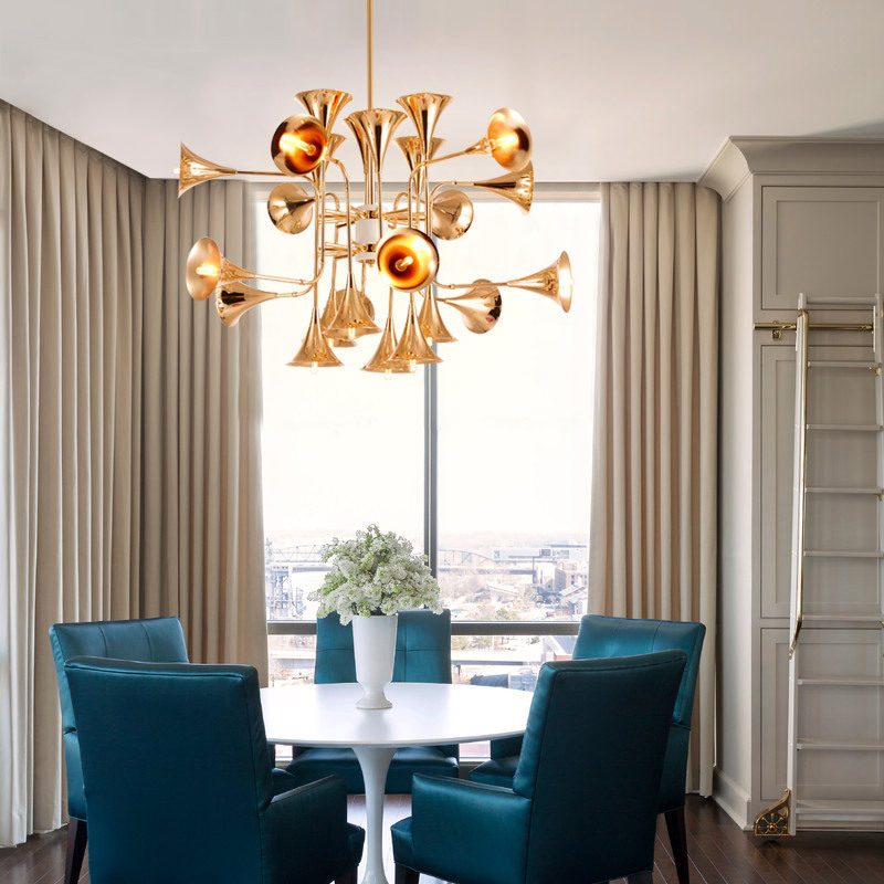 İskandinav Trompet Sarkıt Mutf - Interior Design Living Room And Kitchen incelemesi ve fiyatı