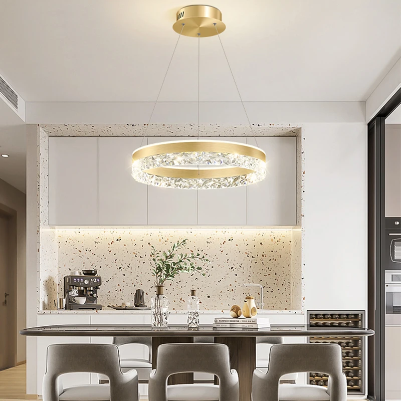 Modern Lüks Kristal LED Avize, - Interior Design Living Room And Kitchen incelemesi ve fiyatı